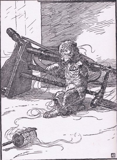 Andò dalla sarta, per comprargli della biancheria, quando tornò, il cane stava filando da Frank Adams